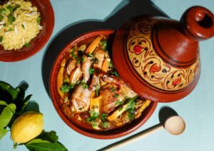 Tagine med kylling og couscous