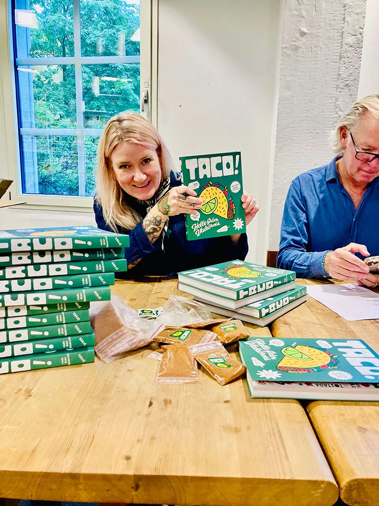 presentasjon Taco! bok