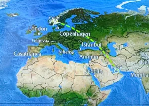 Med Emirates til Midtøsten