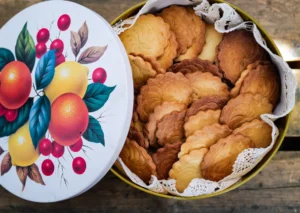 Smørkjeks med timian og sitrus